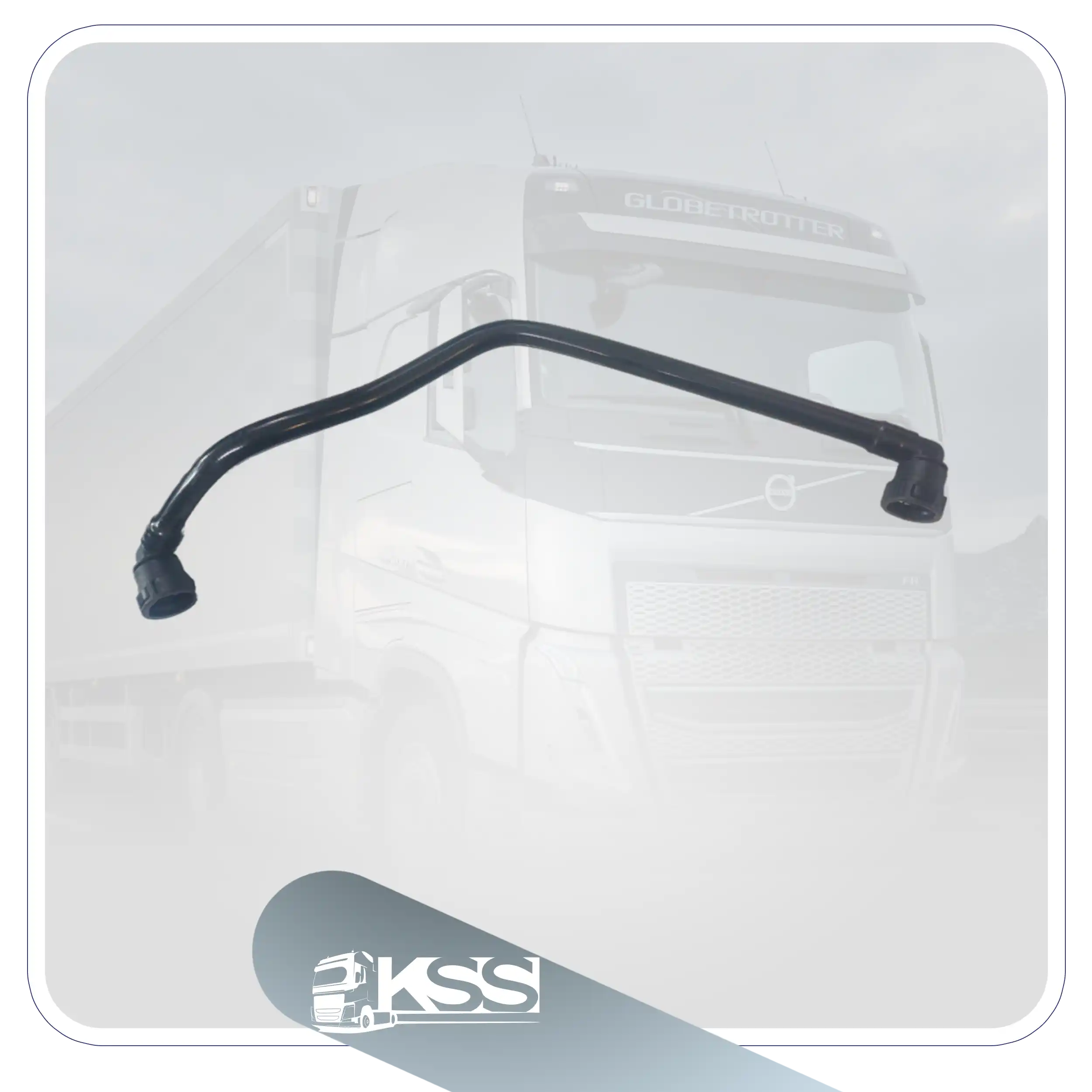 21562732- لوله آب بغل موتور یورو6 FH500 اصلی